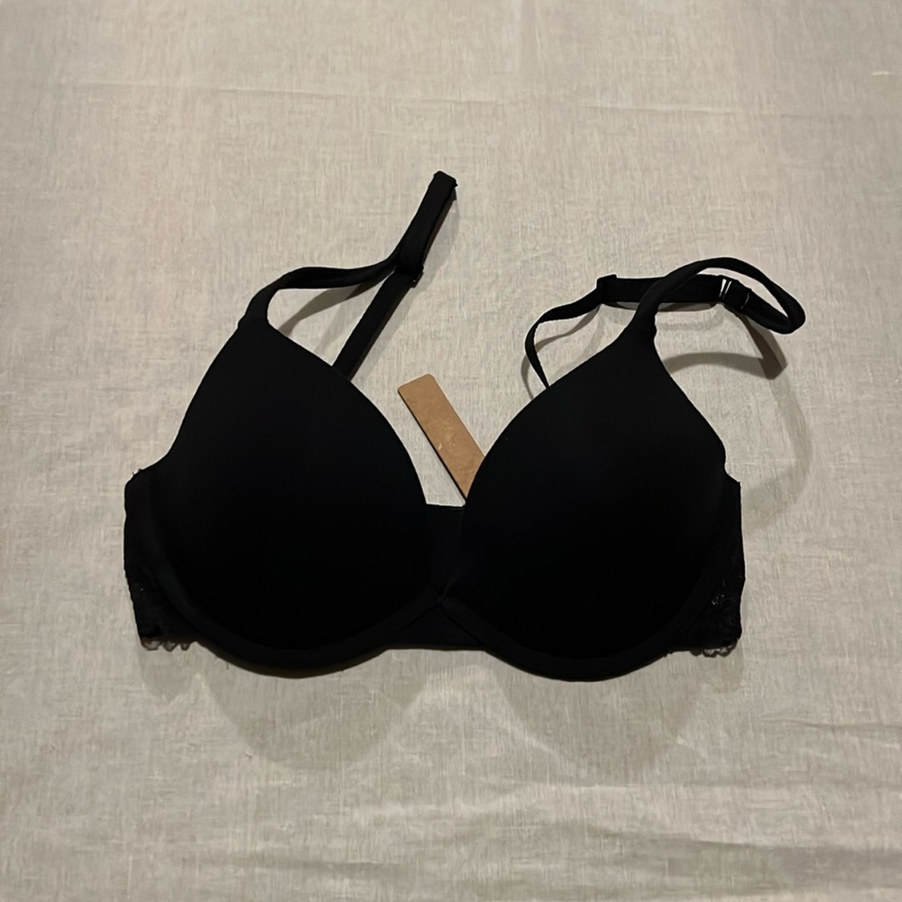 SKIMS Midnight Black Bra